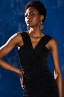 TIARA DRESS IN BLACK - NEW SAMPLE