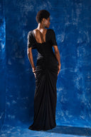 TIARA DRESS IN BLACK - NEW SAMPLE