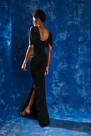 TIARA DRESS IN BLACK - NEW SAMPLE