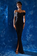 TIARA DRESS IN BLACK - NEW SAMPLE