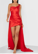 Iman Red Dress