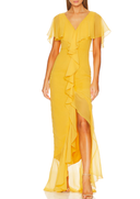 Isioma Dress -Yellow