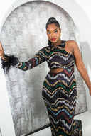 Tilewa Maxi Dress in Ila Print