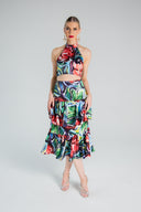 DERIN CROP TOP-NOUVEAU PRINT