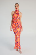 ZIKORA DRESS - KALEIDOSCOPE PRINT