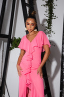 Isioma Dress in Pink