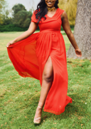 Temilade dress in Orange