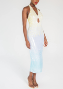 Kitan Dress -Ombre Sequin