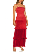 Bimi Dress in Burnt Orange