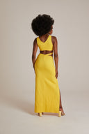 ZUWA DRESS - YELLOW
