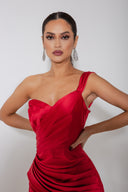 Iman Red Dress