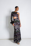 Tilewa Maxi Dress in Ila Print