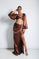 Lima Brown Top