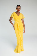 Isioma Dress -Yellow