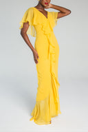 Isioma Dress -Yellow