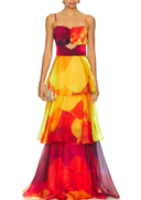 Keta Dress in Petal Print