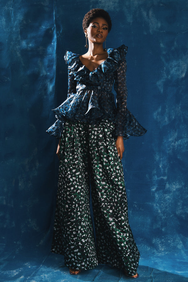 Wunmi Trousers in the Starlight Print