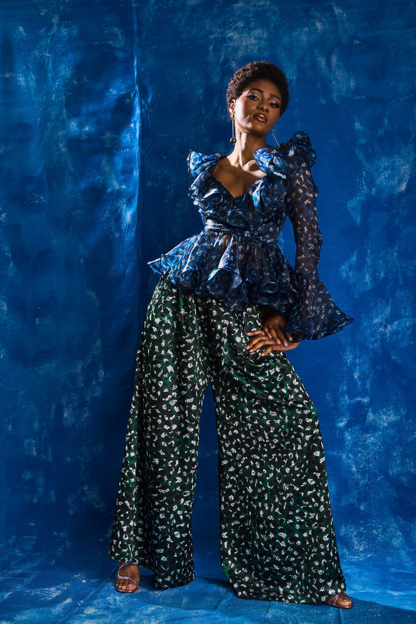 Wunmi Trousers in the Starlight Print