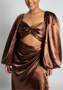 Lima Brown Top