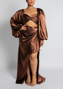 Lima Brown Skirt