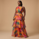 Faari Skirt in Aquarelle Multicolour
