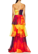 Keta Dress in Petal Print