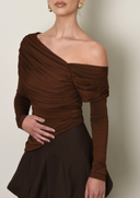 AXIS TOP - BROWN