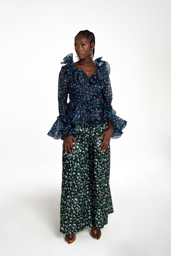 Wunmi Trousers in the Starlight Print