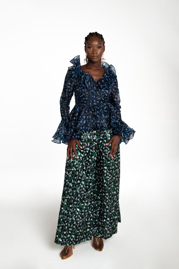 Wunmi Trousers in the Starlight Print