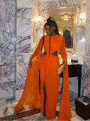 RENI DRESS - ORANGE