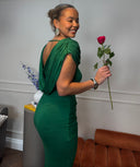 Aanu Dress Green