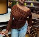 AXIS TOP - BROWN