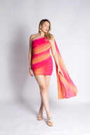 FOLAKE DRESS - SUNSET PRINT