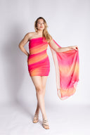 FOLAKE DRESS - SUNSET PRINT