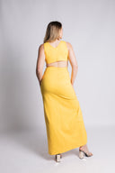 ZUWA DRESS - YELLOW