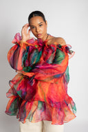 Kemka Dress in Aquarelle