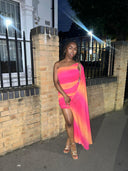 FOLAKE DRESS - SUNSET PRINT
