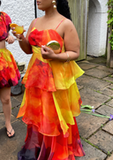 Keta Dress in Petal Print