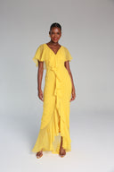Isioma Dress -Yellow