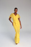 Isioma Dress -Yellow