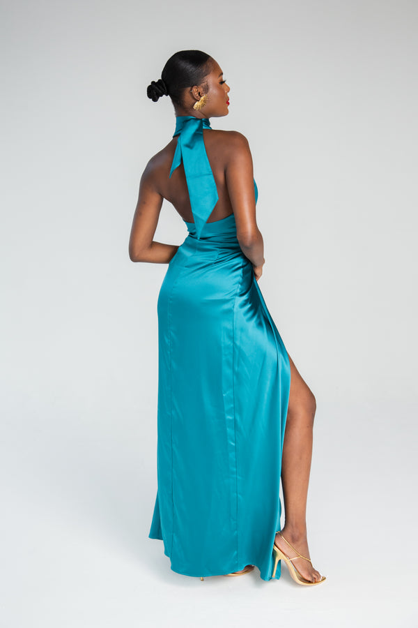 WUNMI DRESS - BLUE