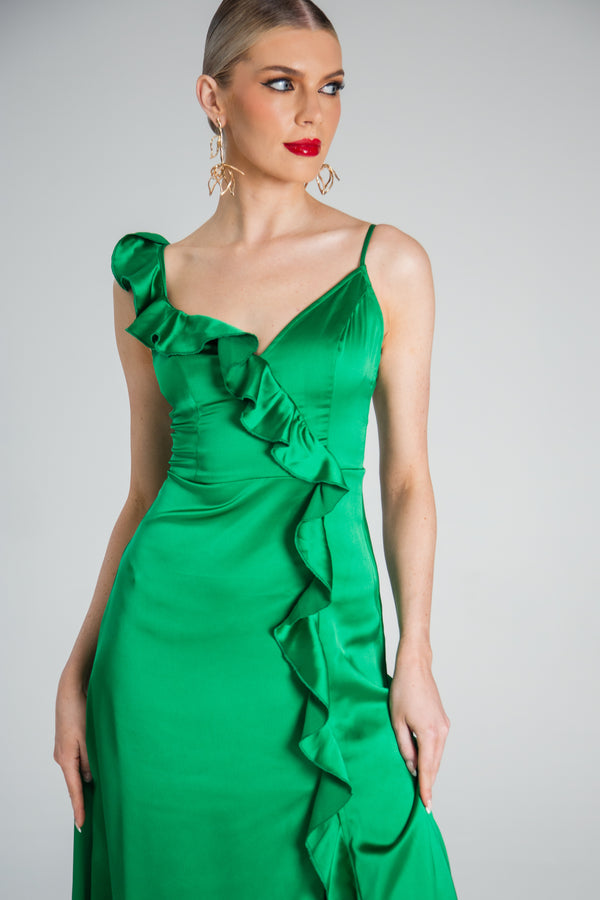 TIWALAYO DRESS - GREEN