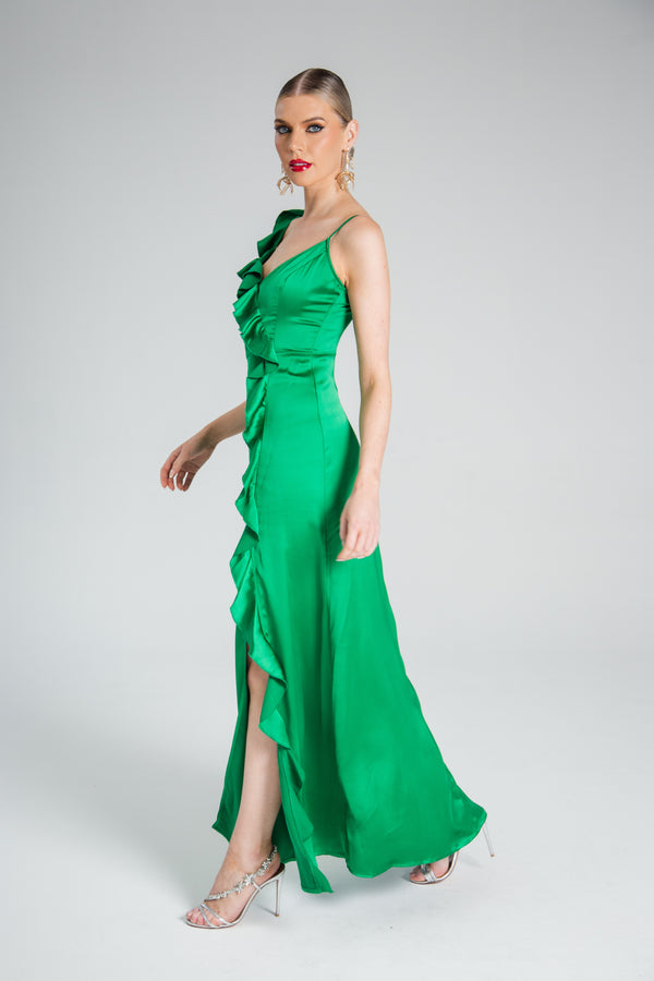 TIWALAYO DRESS - GREEN