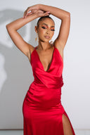 MOLADE DRESS - RED