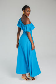 SAMIRA DRESS - BLUE