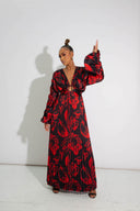Olanna Dress in Ata Rodo Print