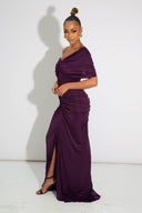 Tiara Dress in Grape
