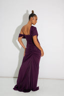 Tiara Dress in Grape