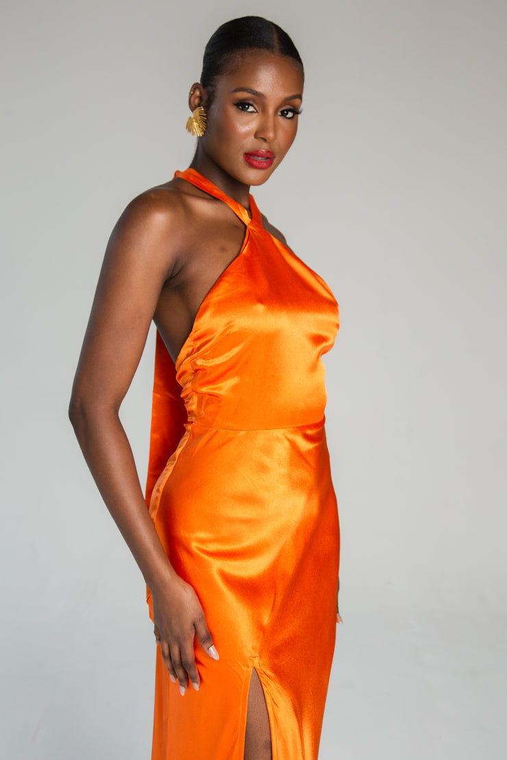 YEMISI DRESS - ORANGE