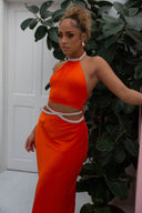 Fife Crop Top -Orange